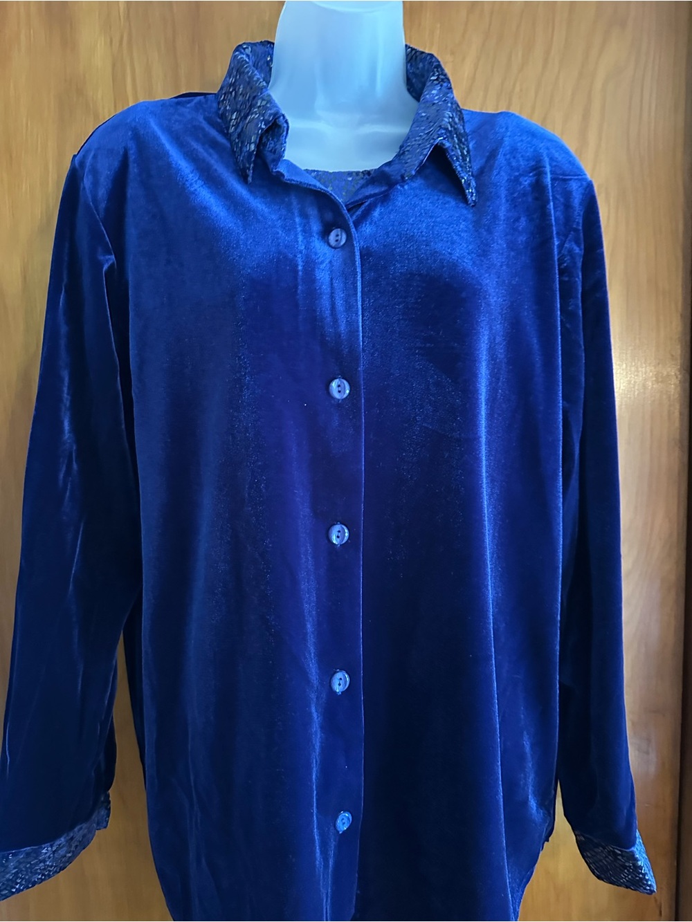 Graver Studio Blue Velvet 2 Piece Set L